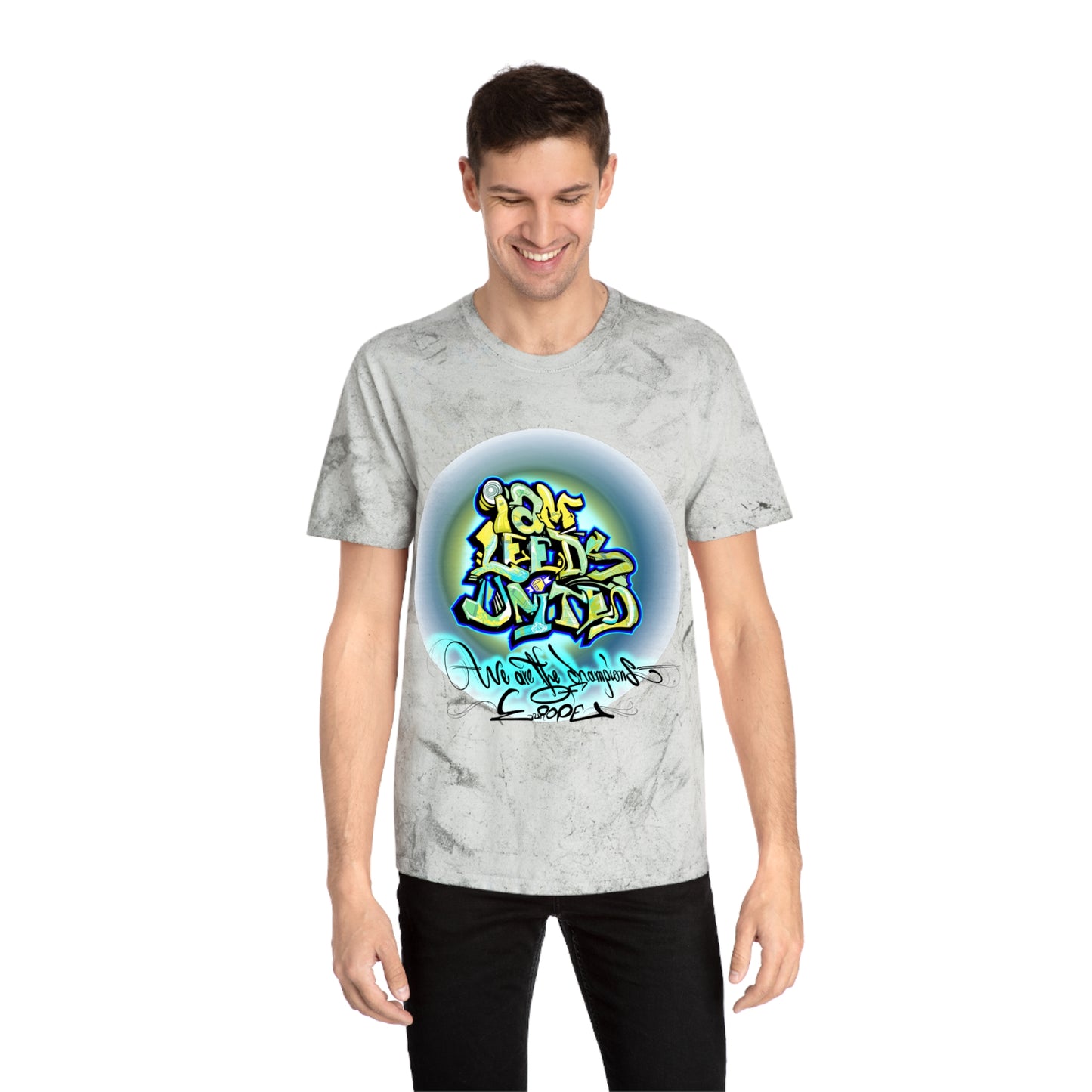LUFC Graffiti Tee: Unisex Streetwear Edition