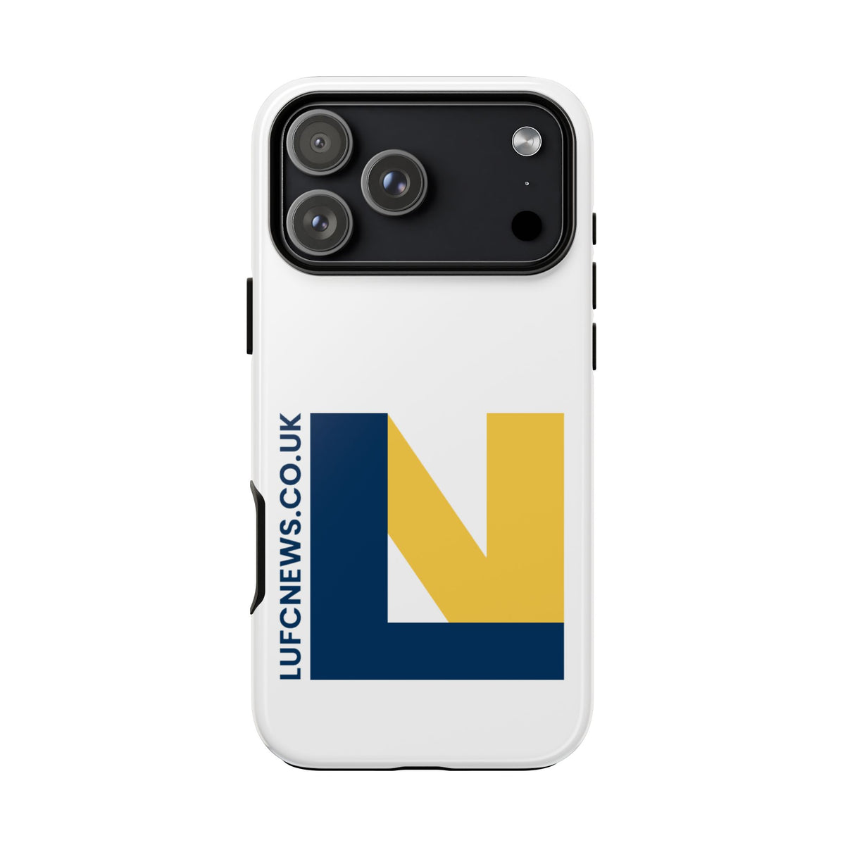 Leeds United 'LUFCNEWS.CO.UK' Phone Case