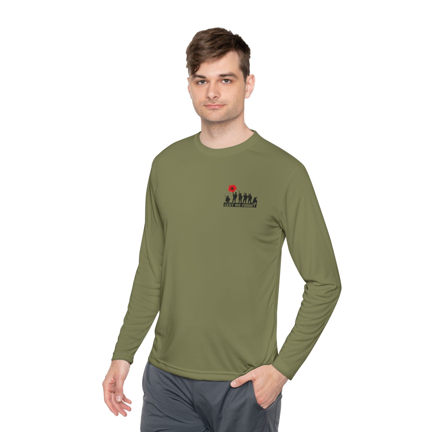 Leeds “Lest We Forget” Unisex Long Sleeve T-Shirt