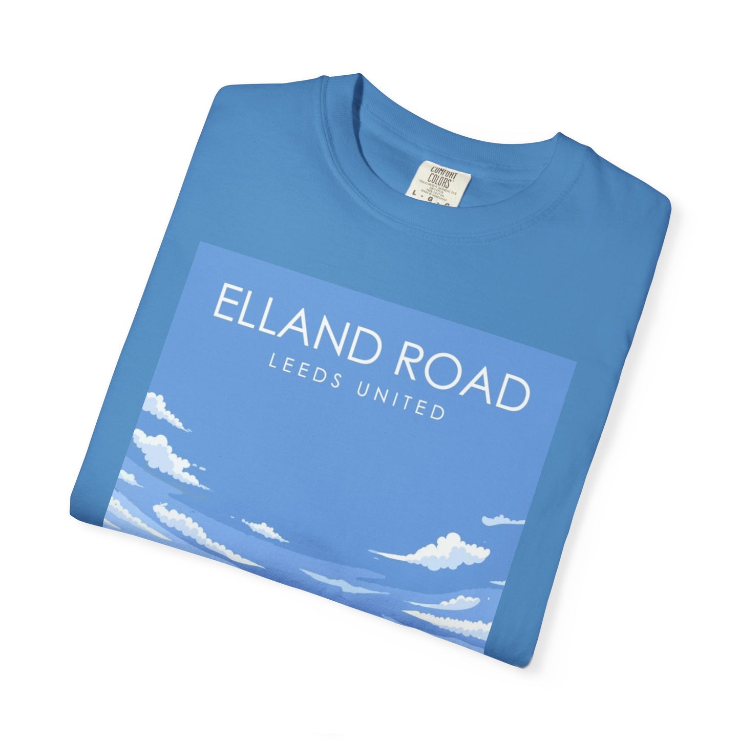 LUFC News Graphic Tee | Garment-Dyed Unisex T-Shirt