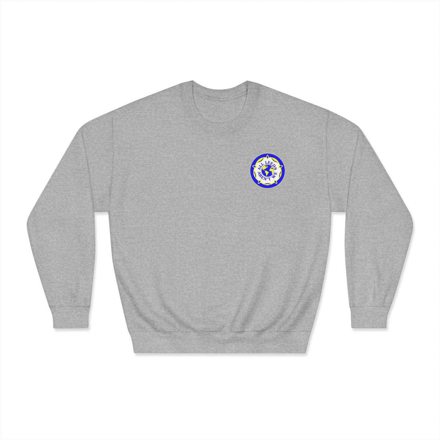 LUFC “All Leeds Aren’t We” Crewneck DryBlend® Unisex Sweatshirt
