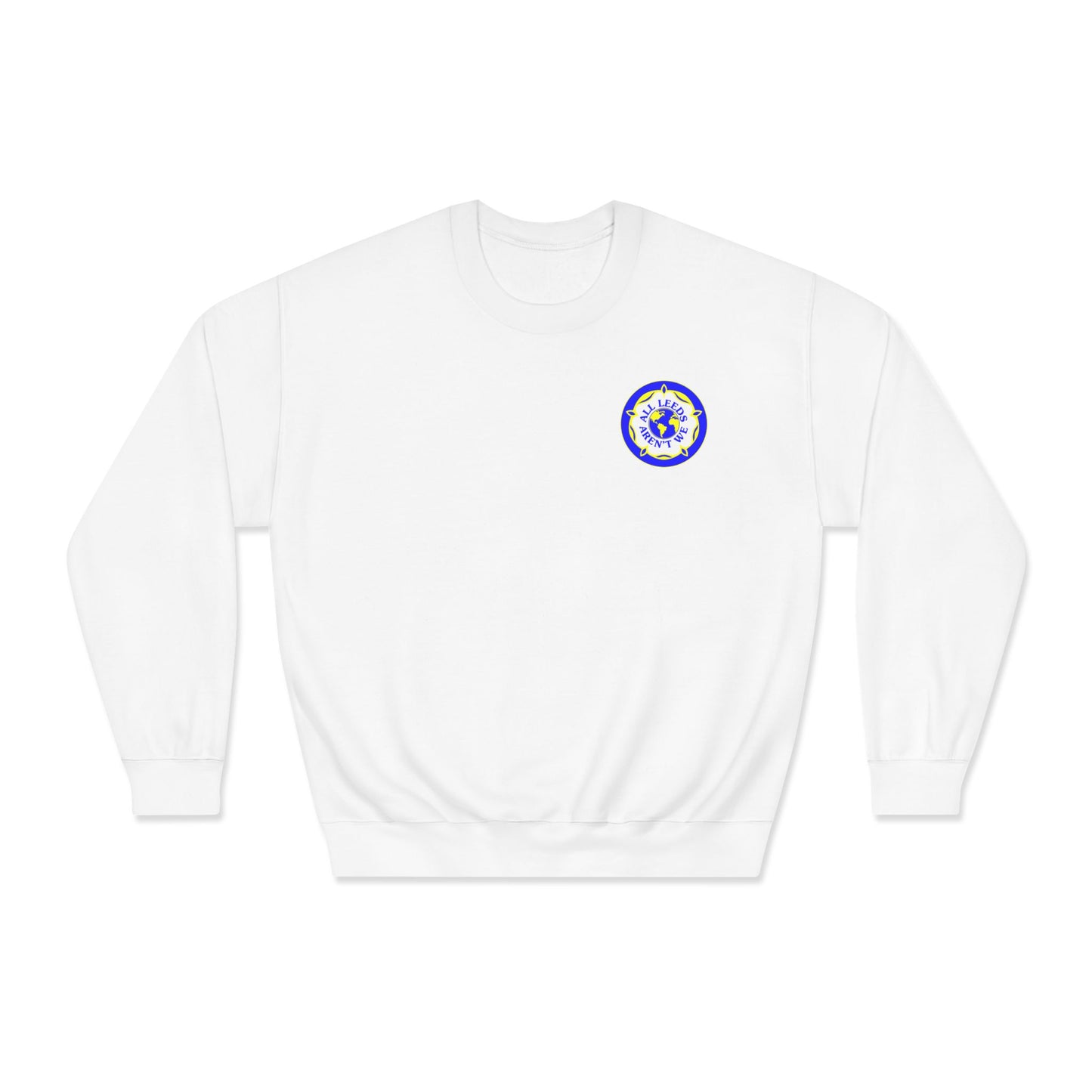 LUFC “All Leeds Aren’t We” Crewneck DryBlend® Unisex Sweatshirt