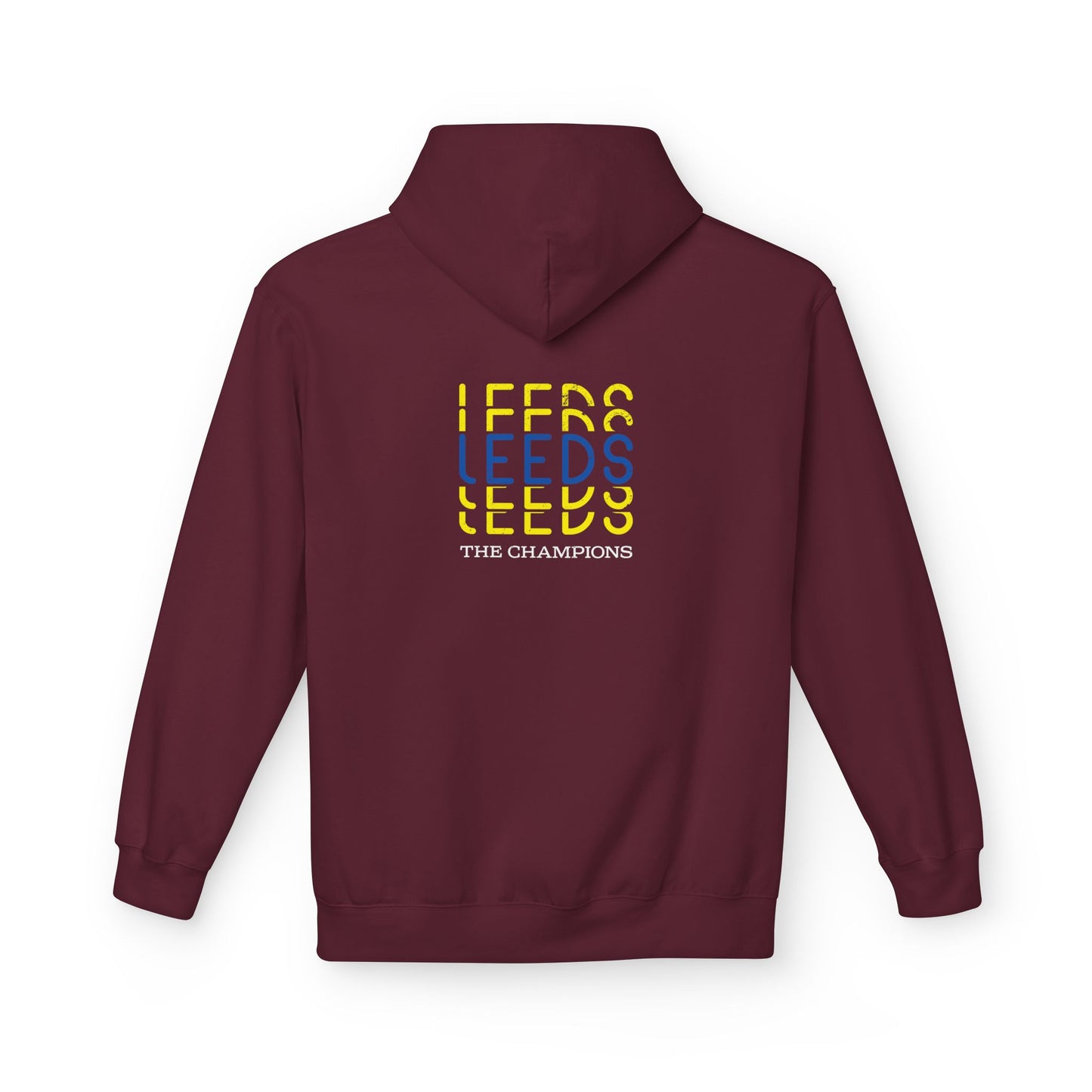 LUFC Softstyle Fleece Hoodie Midweight Unisex