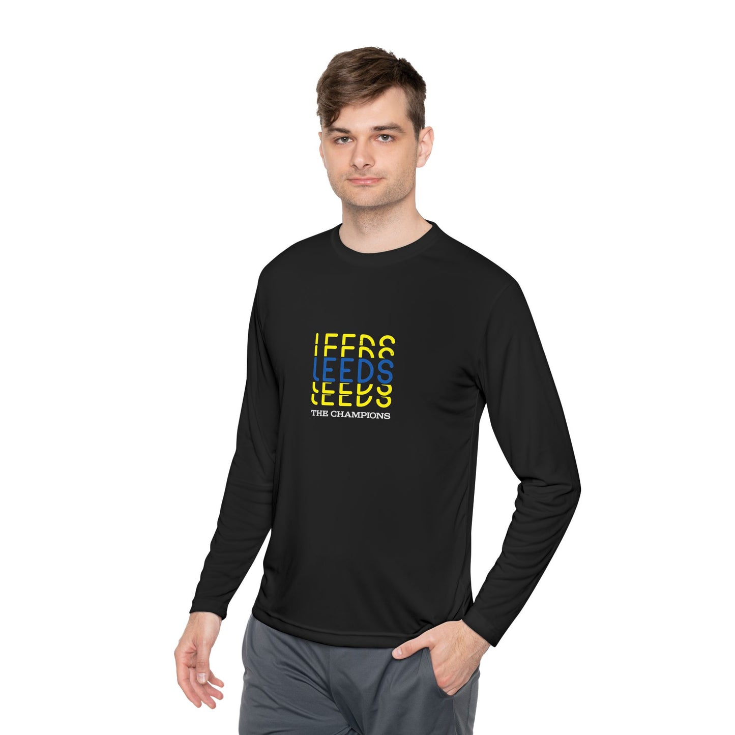 Leeds “The Champions” Long Sleeve T-Shirt: Unisex Fit