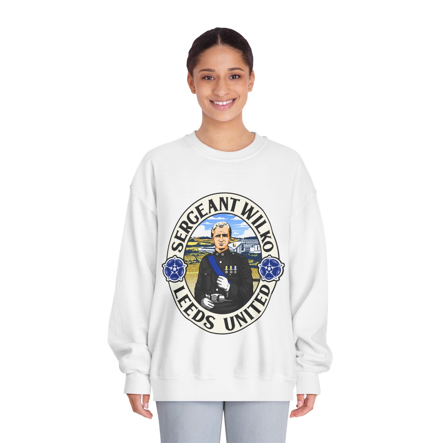 LUFC “All Leeds Aren’t We” Crewneck DryBlend® Unisex