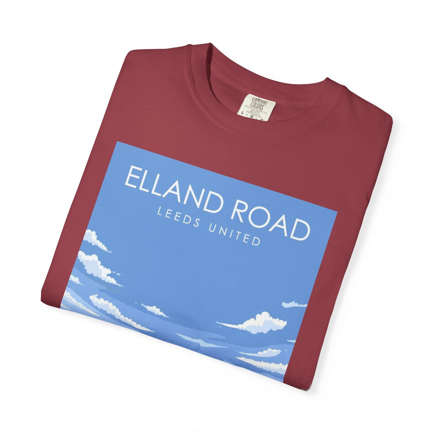 LUFC News Graphic Tee | Garment-Dyed Unisex T-Shirt