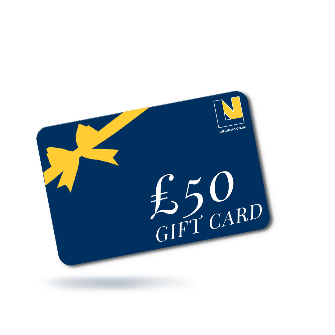 Leeds United £50 LUFC News Gift Card