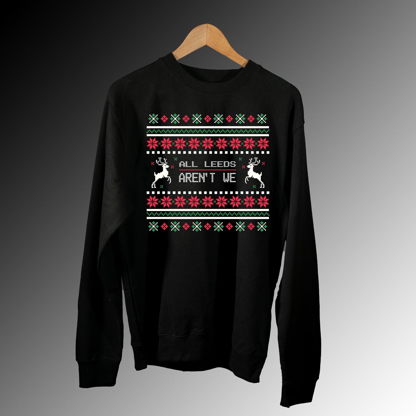 Christmas jumper Leeds United for men