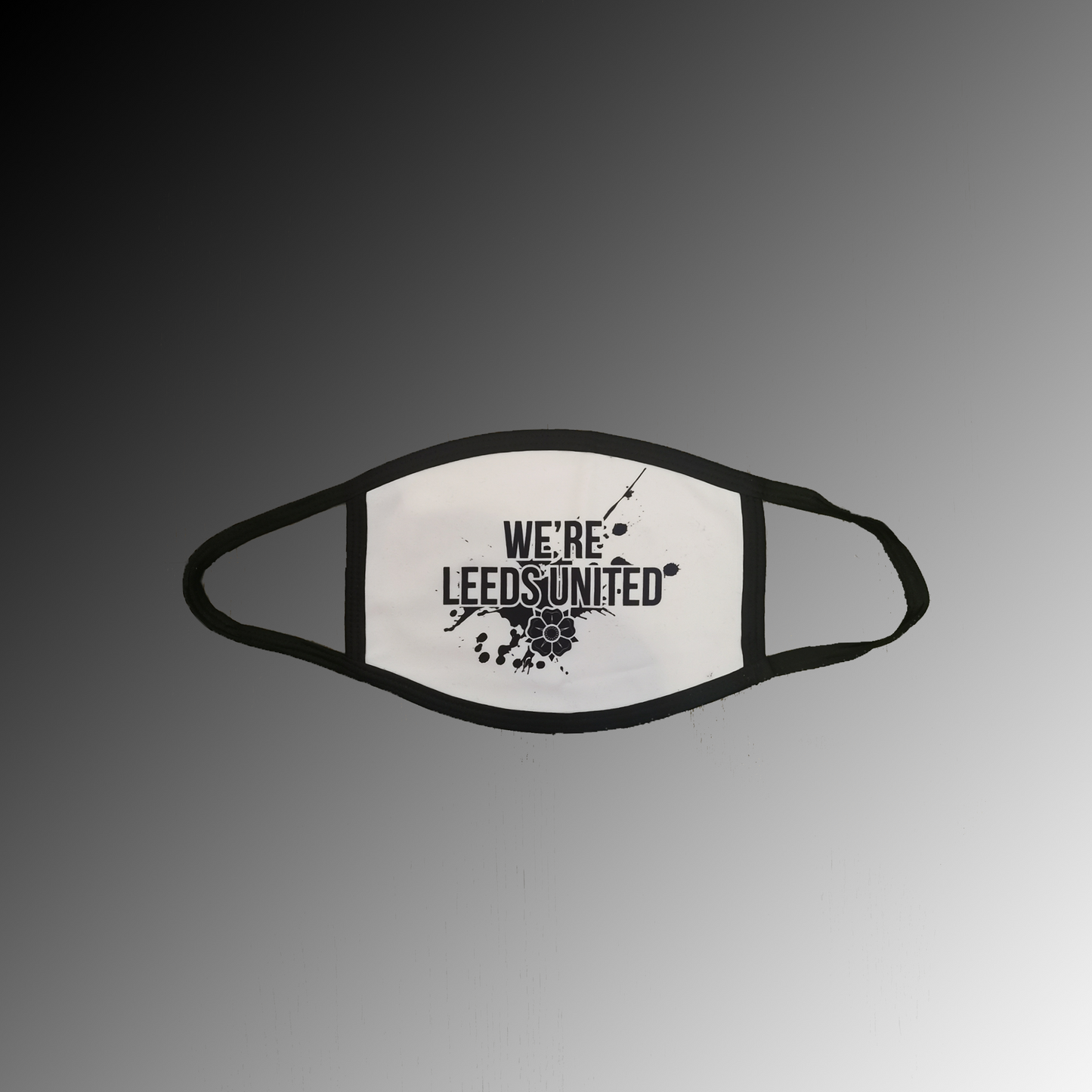 We're Leeds United Mask black/white