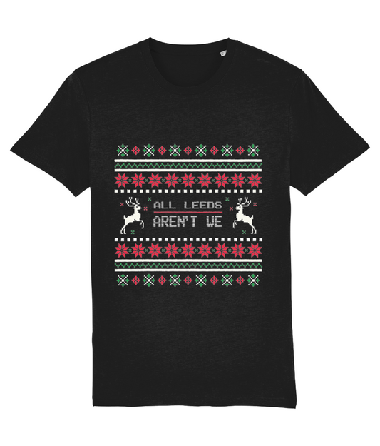 Christmas T-shirt Red and White Men