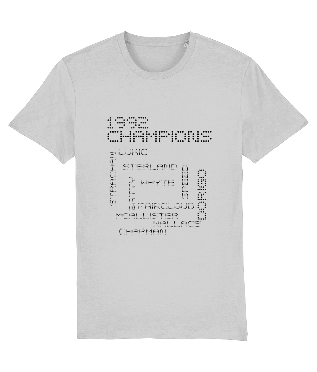 1992 LUFC CHampions T-shirt Men