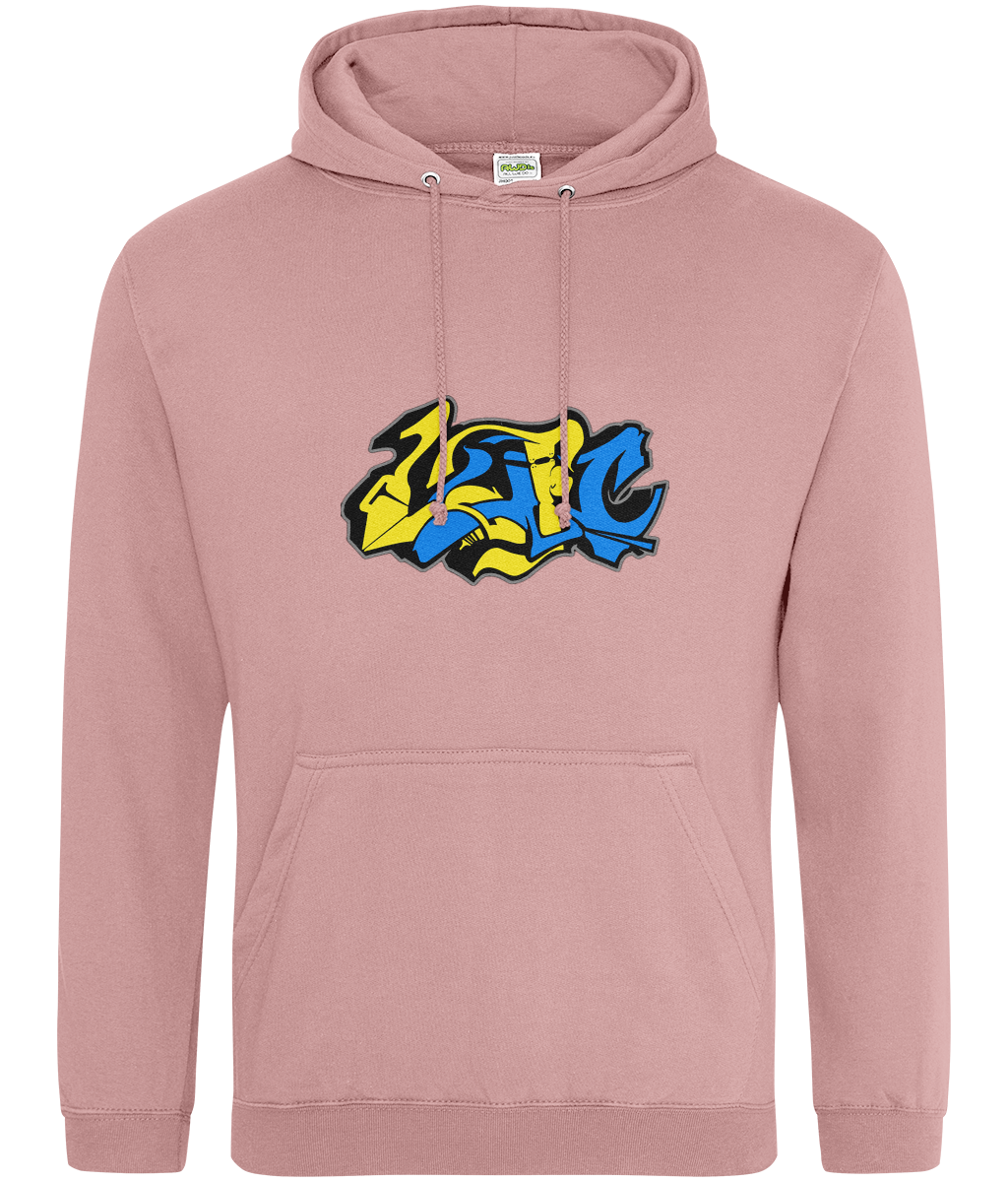 LUFC Grafiti Hoodie Women