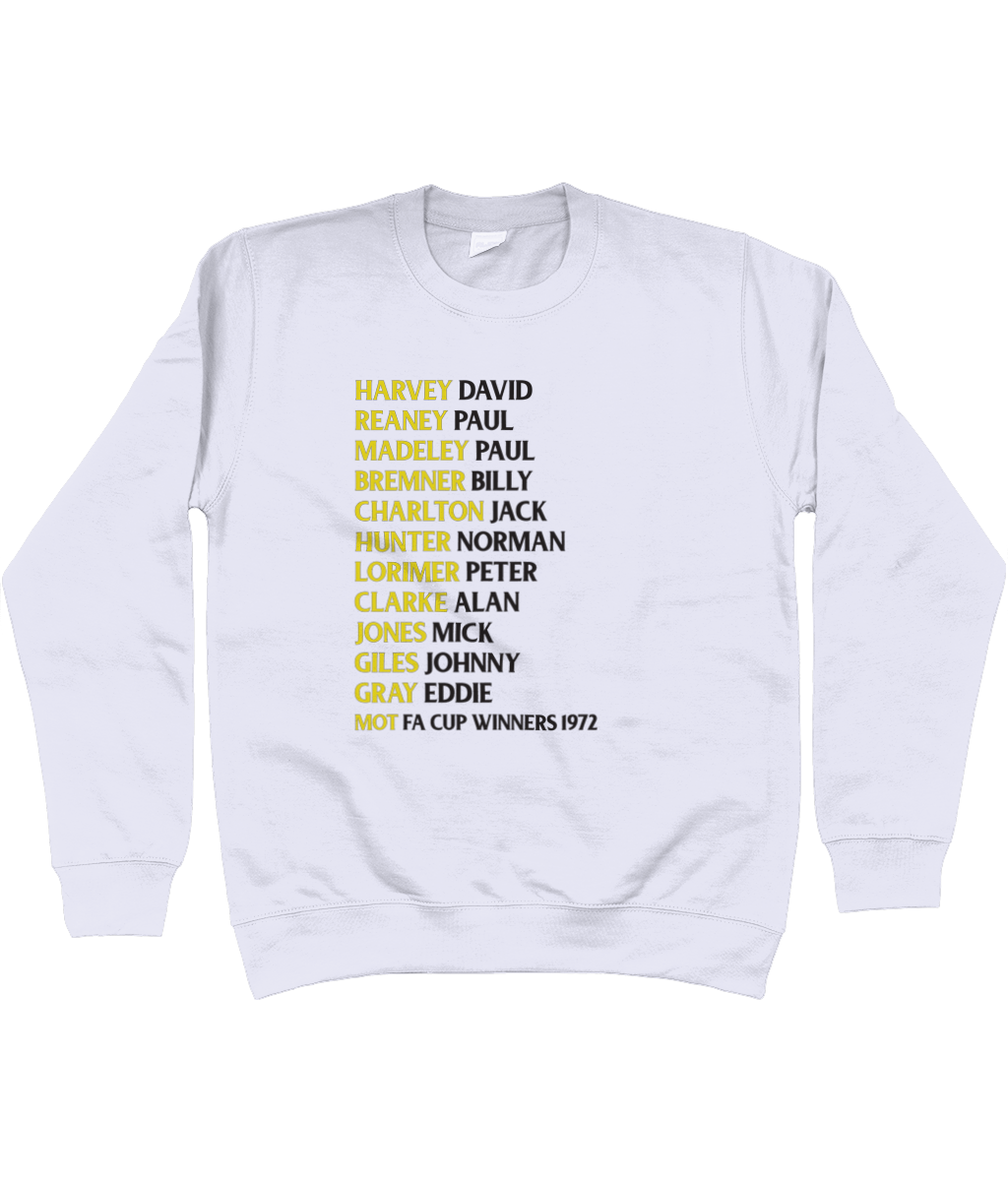 LUFC 1972 FA Cup Winners Jumper Women