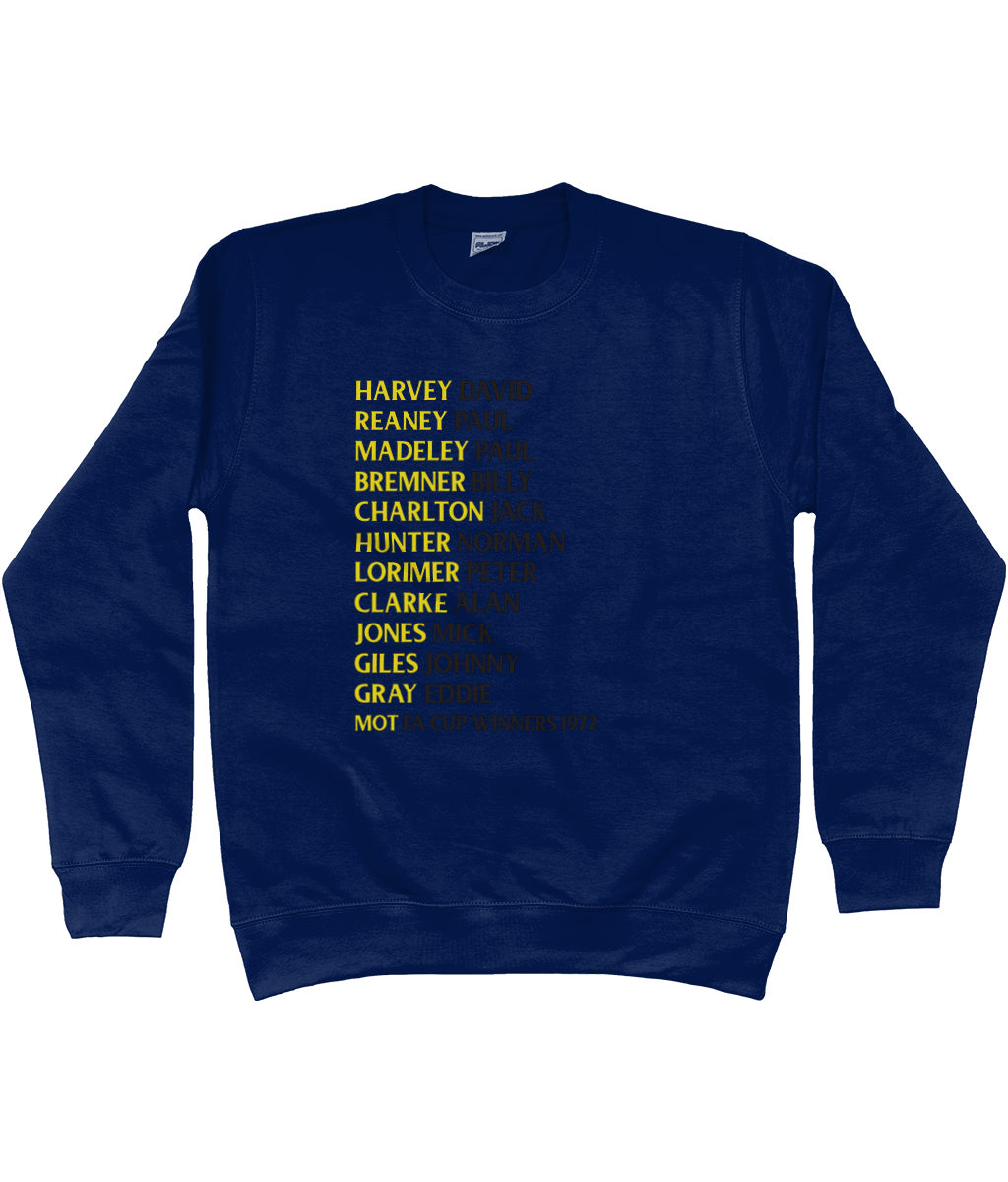 LUFC 1972 FA Cup Winners Jumper Men