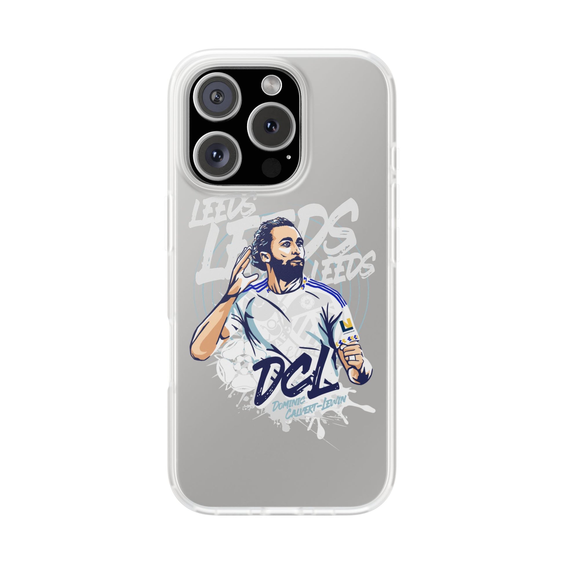 LUFC News “LEEDS: Dominic  Calvert-Lewin” Flexi Case - Lufcnews.co.uk