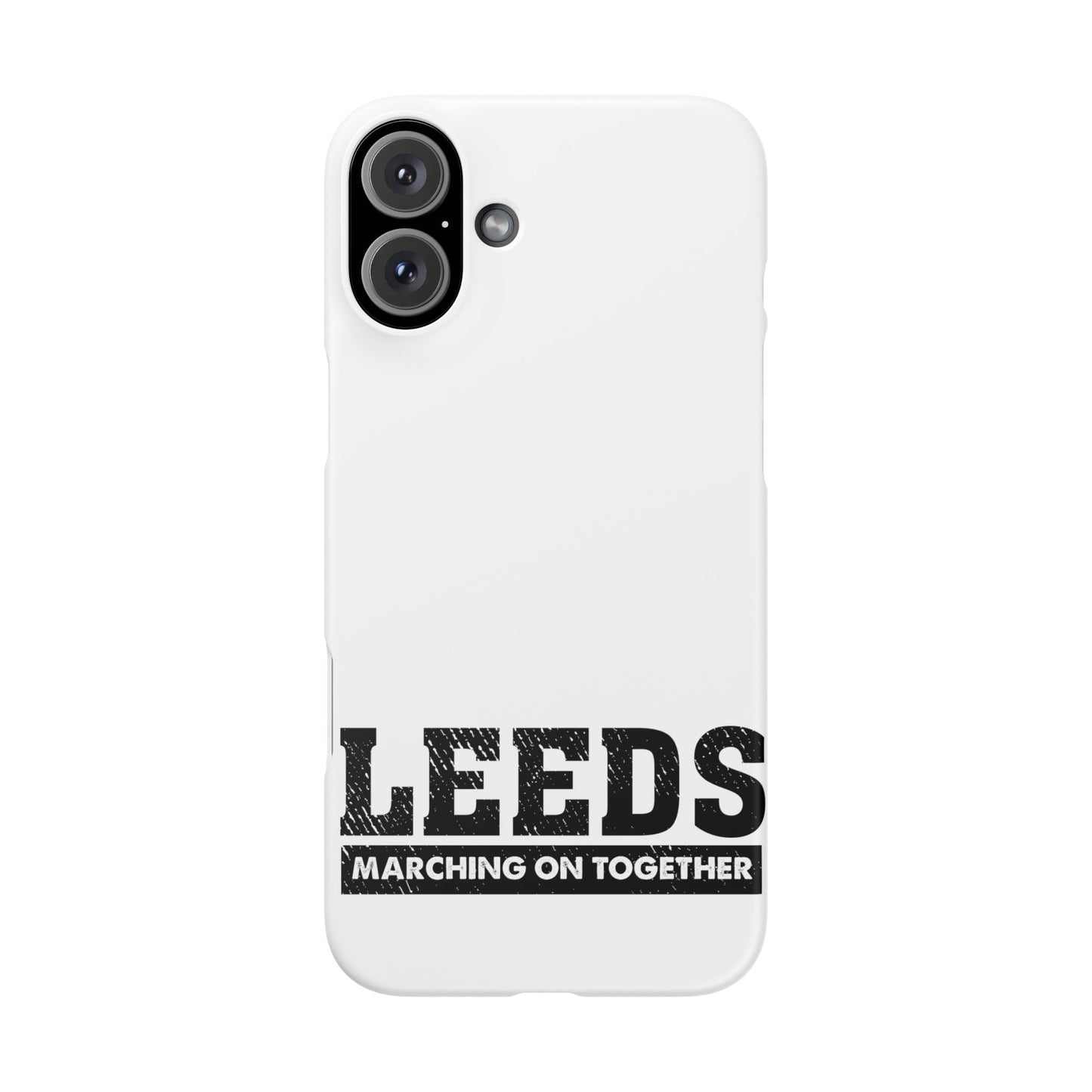LEEDS "Marching On Together" Snap  Case