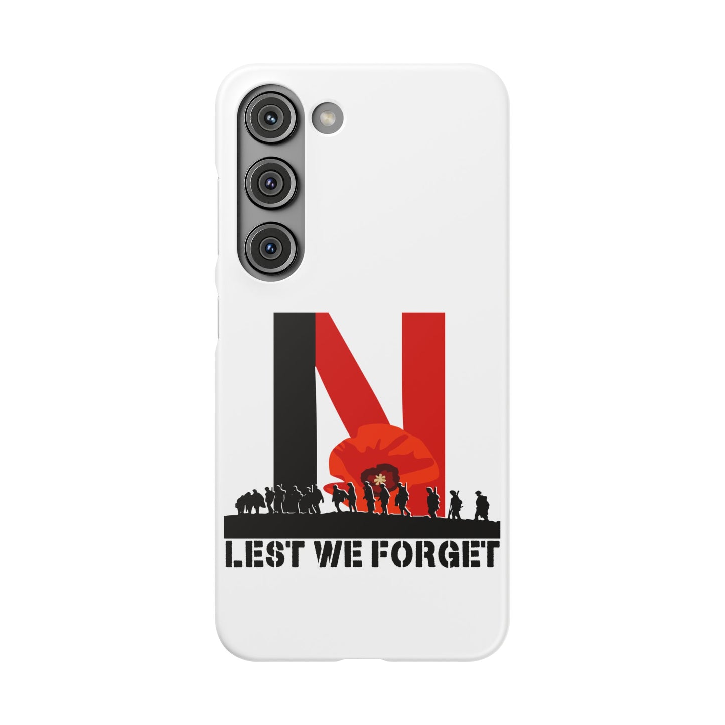 Leeds United "LEST WE FORGET"  Snap Case