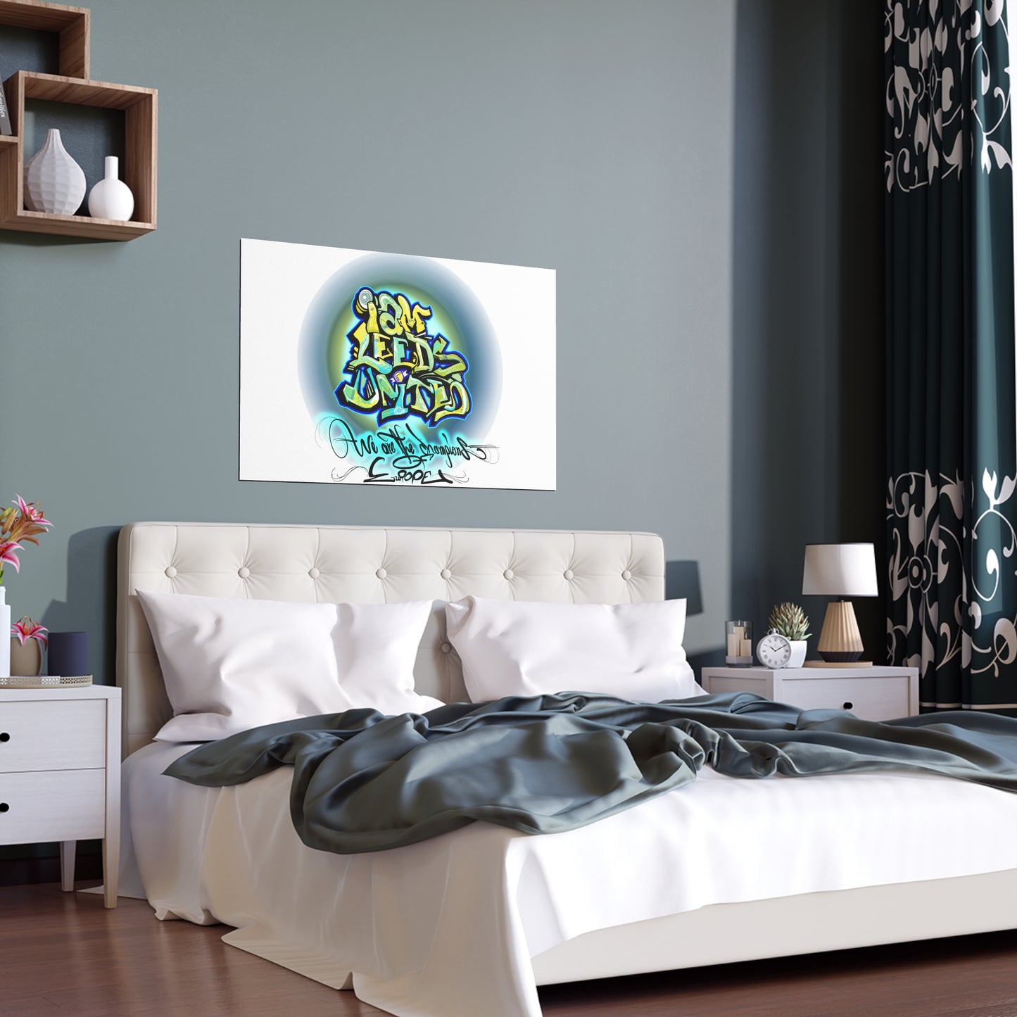 LUFC “Sergeant Wilko Leeds United”  Silk Poster