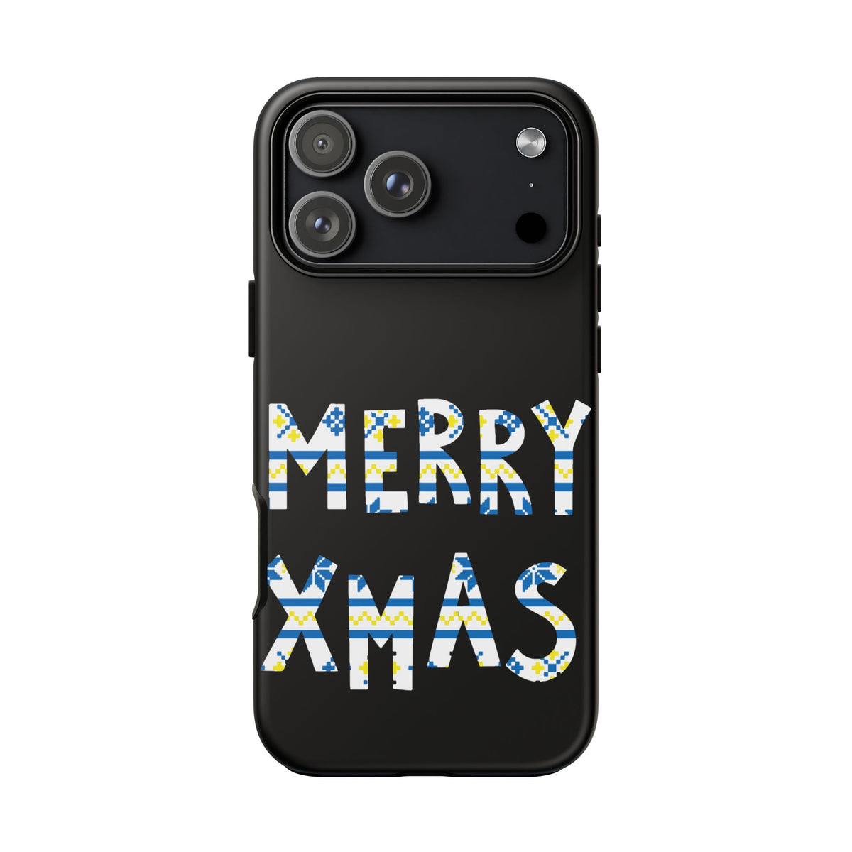 Leeds United 'Merry Xmas' Phone Case: Christmas Edition