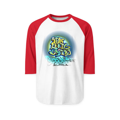 Leeds United Graffiti-Inspired Unisex  Raglan Shirt: Legend Cooper Edition