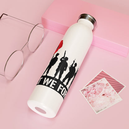 LUFC “Lest We Forget” Copper  Vacuum Insulated Bottle: Leeds  United Remembrance Edition