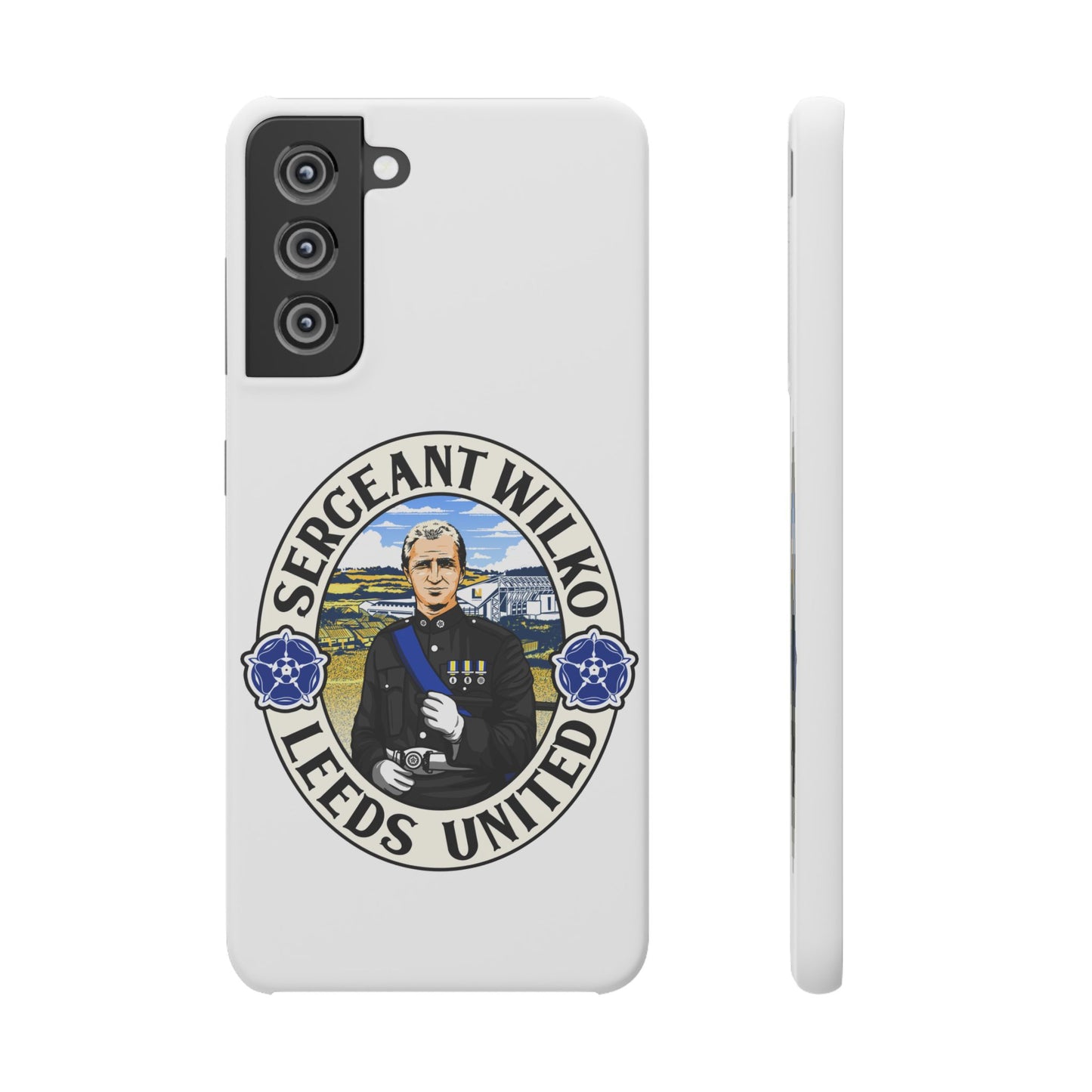 LUFC "SERGEANT WILKO" Leeds  United: Snap Case