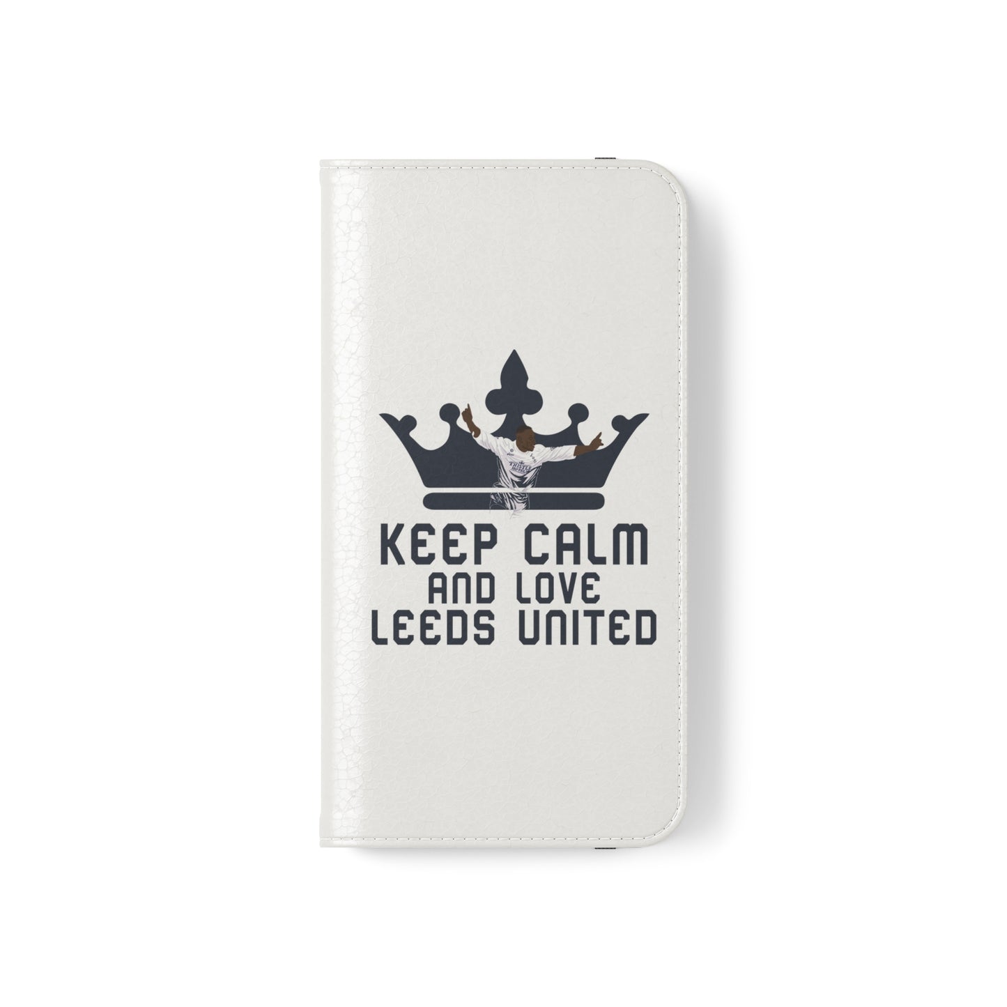 Keep Calm And Love Leeds United LUFC flip phone case