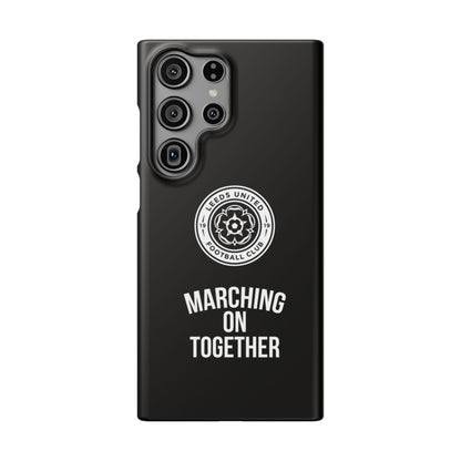 05 Snap Phone Case — "All Leeds Aren't We" Blue & Yellow Emblem