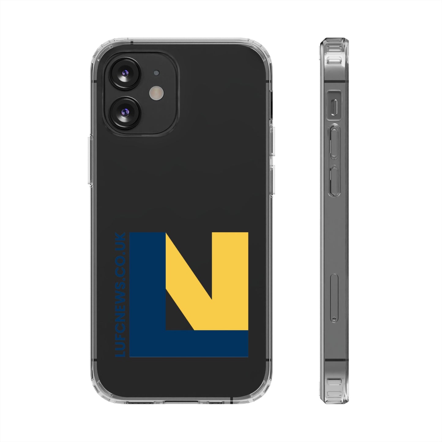 Leeds United “LUFCNEWS.CO.UK”  Clear Impact-Resistant Case
