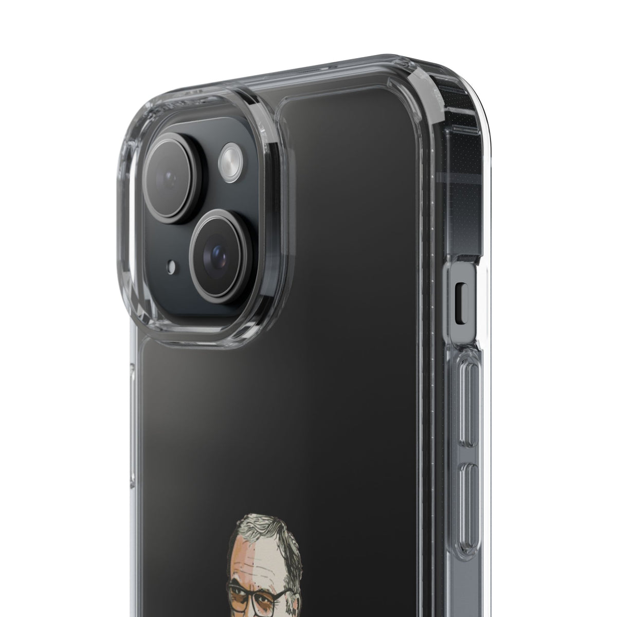 Clear Phone Case - Cartoon Bielsa the Godfather