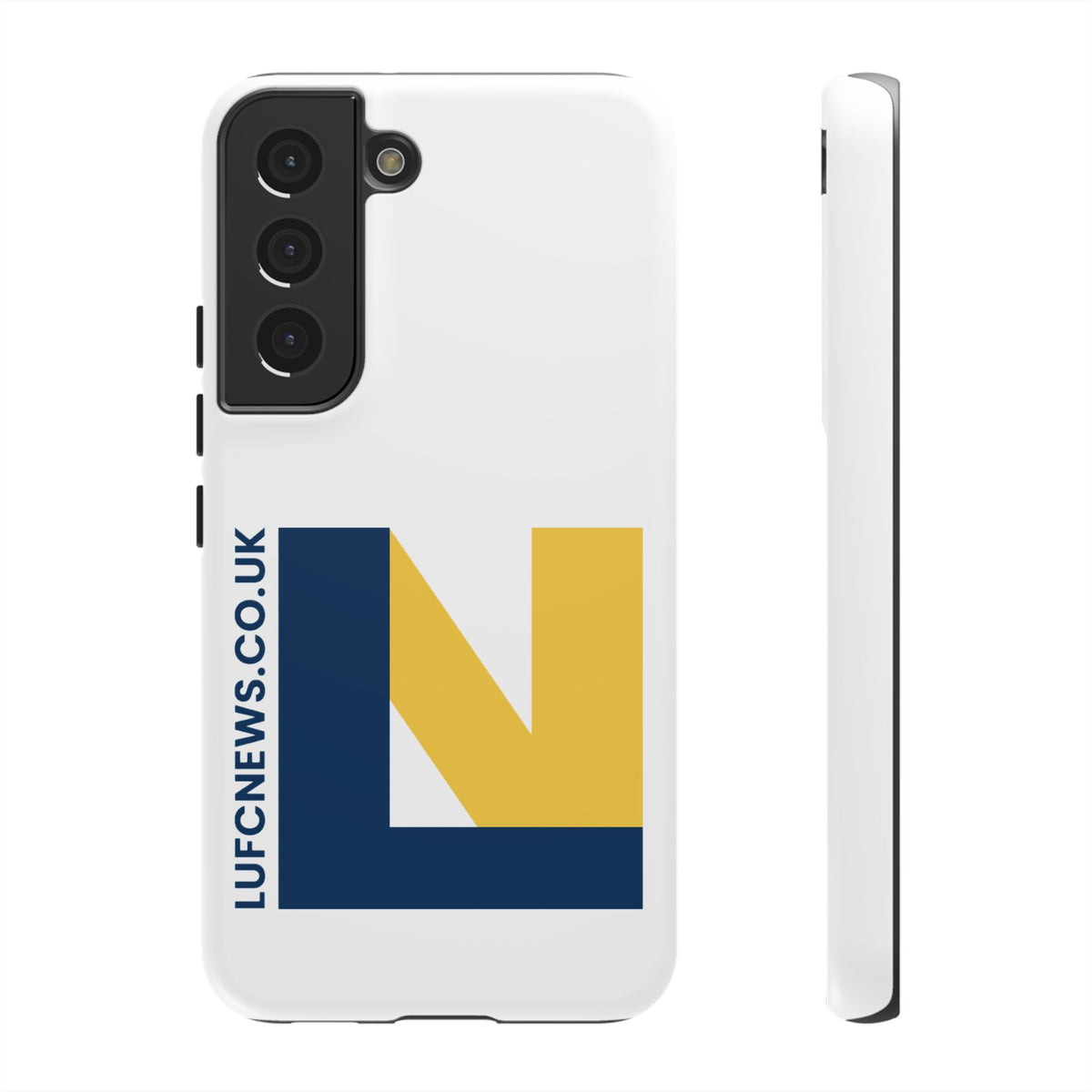 Leeds United 'LUFCNEWS.CO.UK' Phone Case