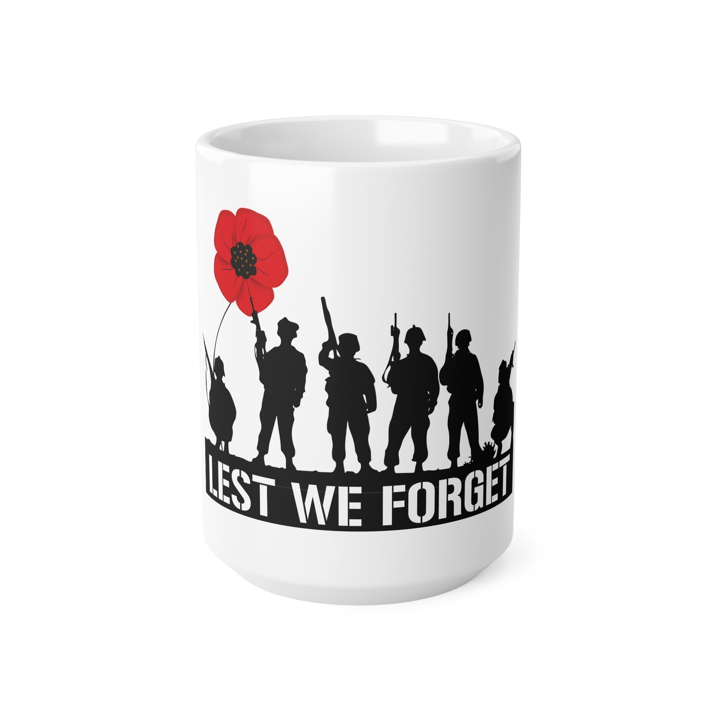 LUFC “Lest We Forget” Soldier Tribute  Beer Mug