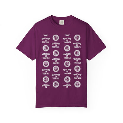 LUFC News Graphic Tee Garment-Dyed Unisex T-Shirt