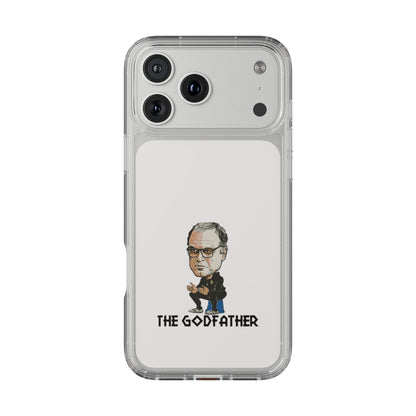 Clear Phone Case - Cartoon Bielsa the Godfather