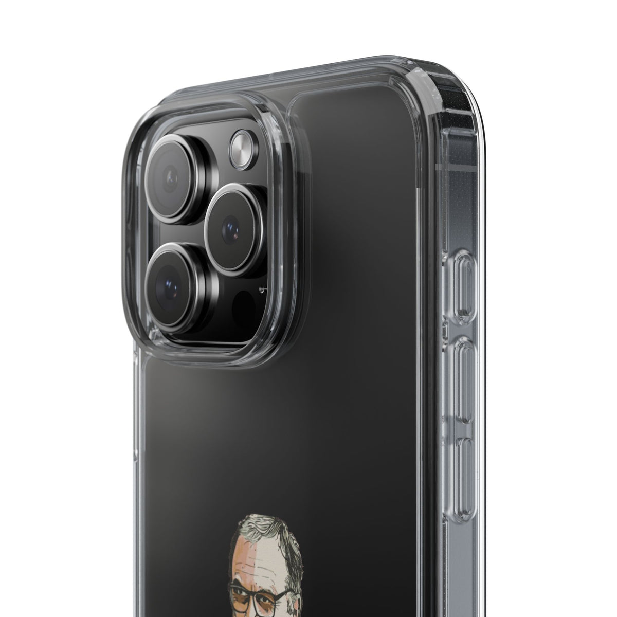 Clear Phone Case - Cartoon Bielsa the Godfather