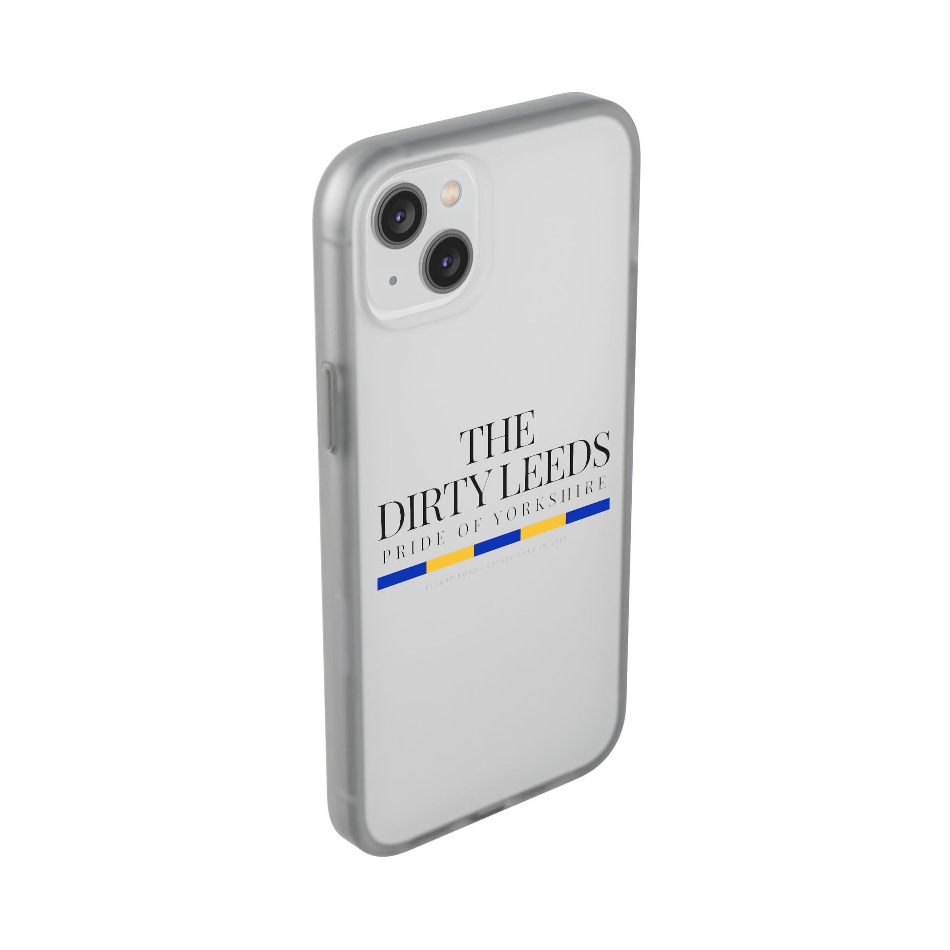 LUFC “The Dirty Leeds: Pride of  Yorkshire” Flexi Phone Case - Lufcnews.co.uk
