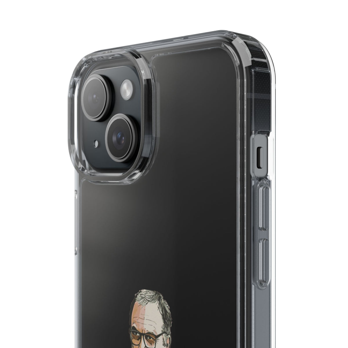 Clear Phone Case - Cartoon Bielsa the Godfather