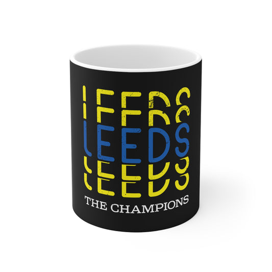 Leeds United “The Champions” Accent  Mug