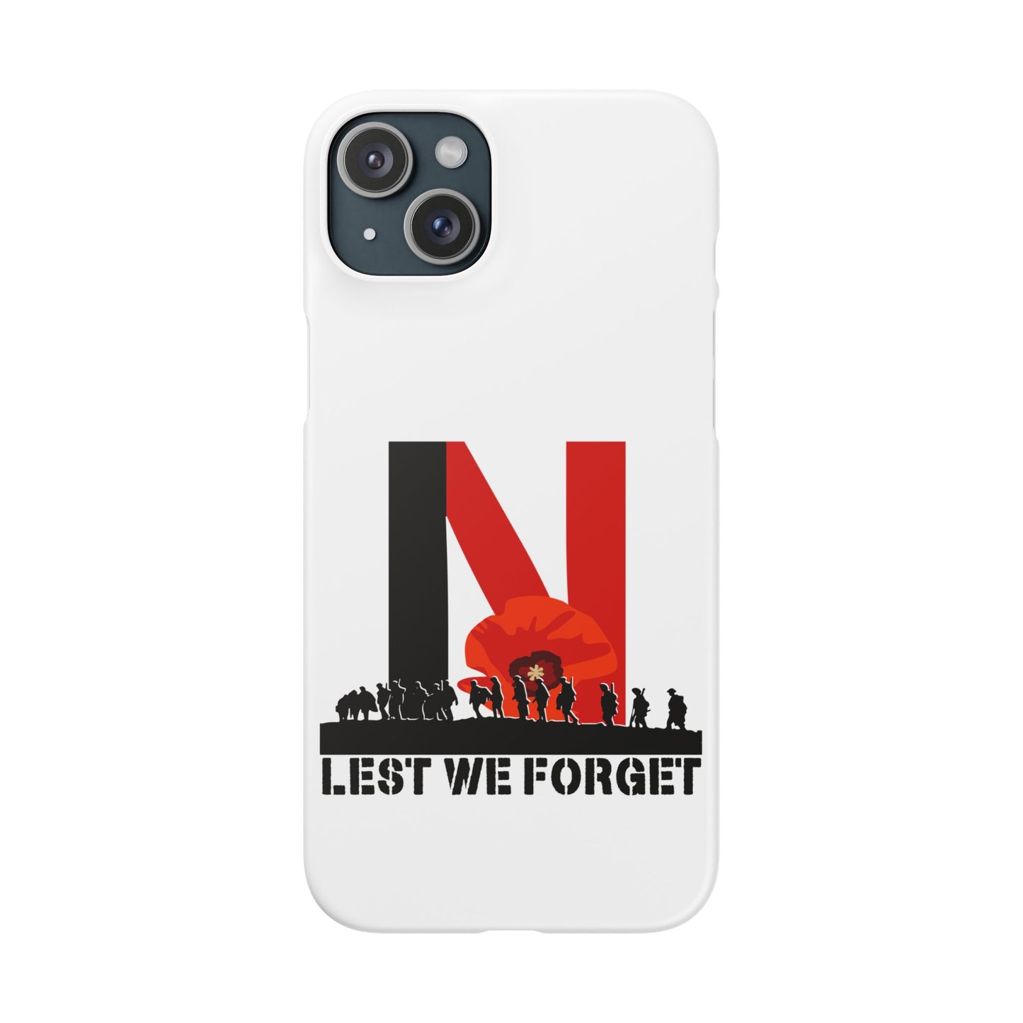 Leeds United "LEST WE FORGET"  Snap Case