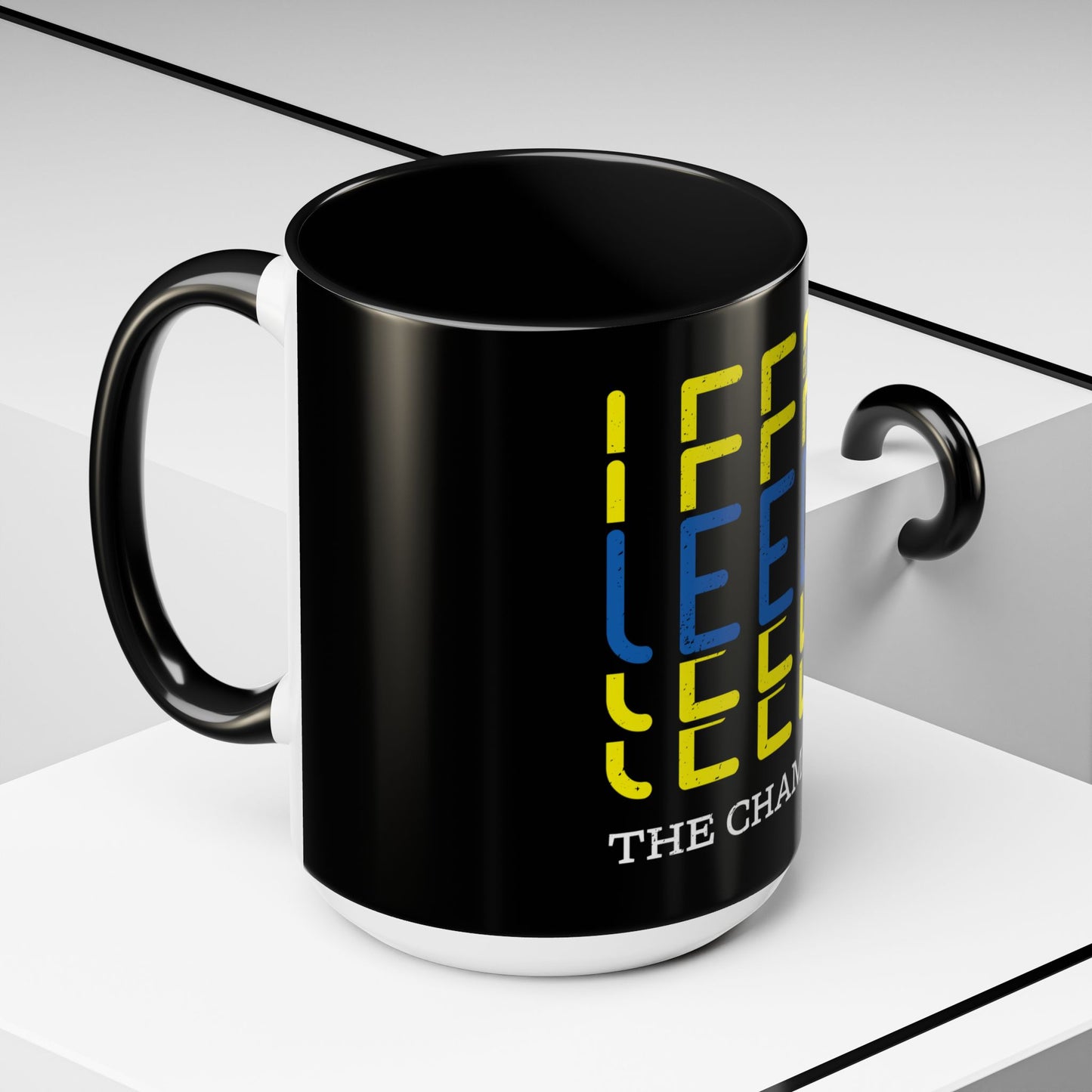Leeds United “The Champions” Accent  Mug