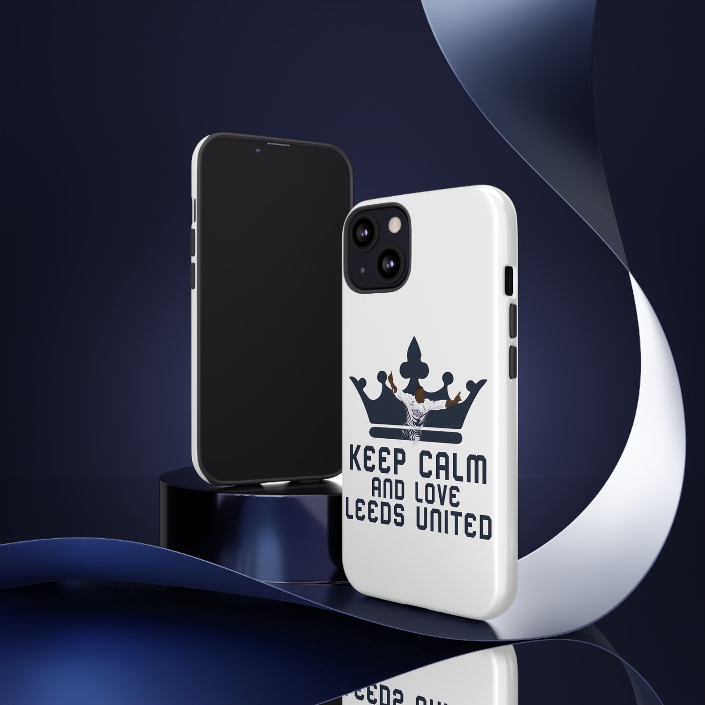 Tøft telefonveske - Keep Calm and Love Leeds United