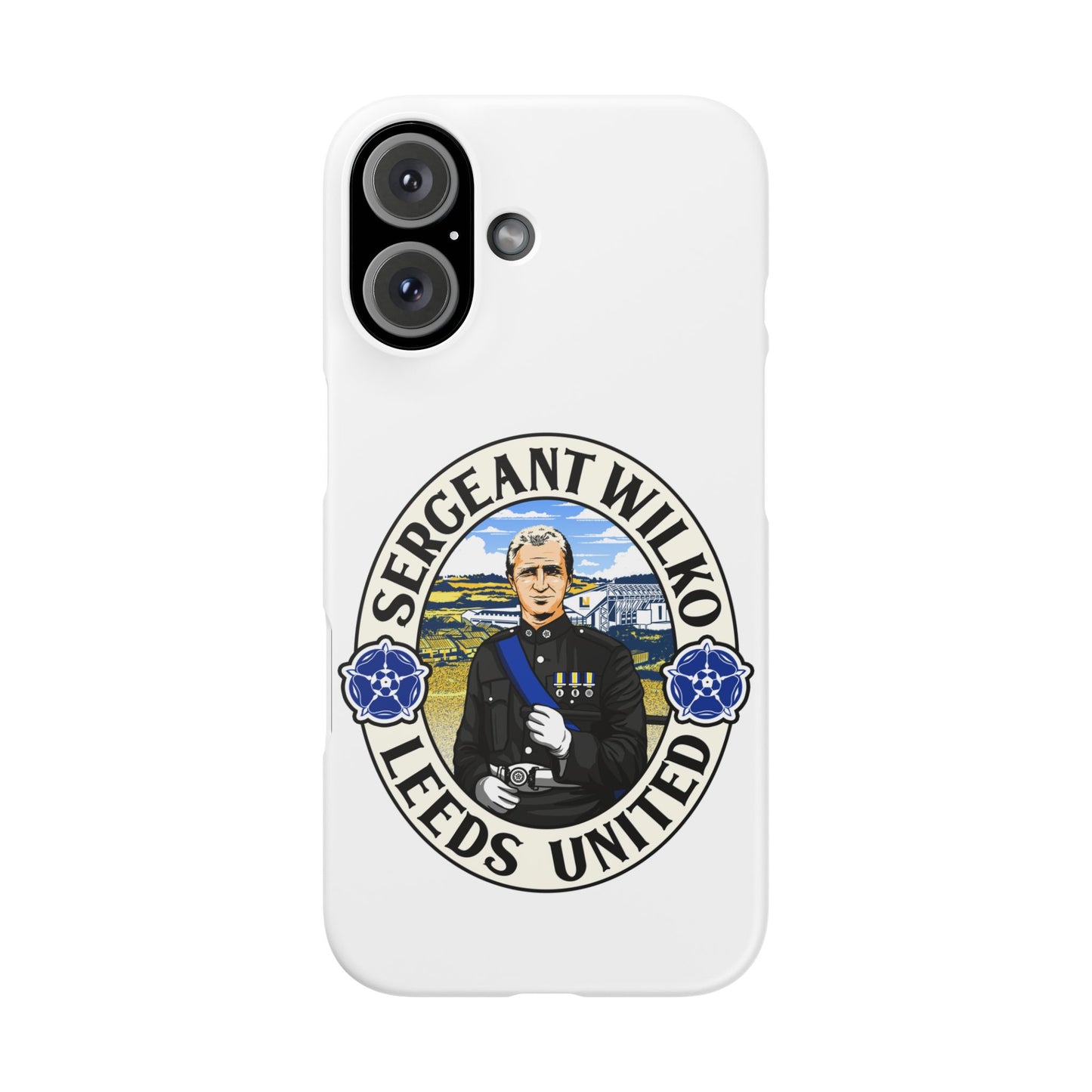 LUFC "SERGEANT WILKO" Leeds  United: Snap Case