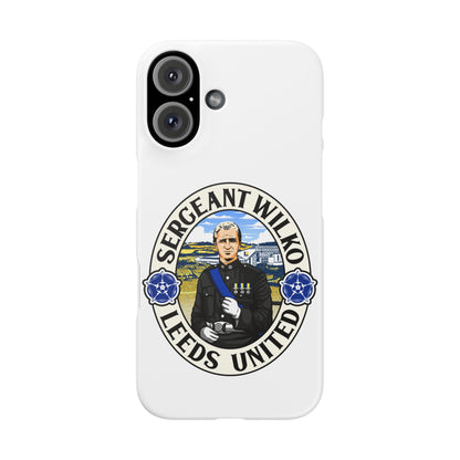 LUFC "SERGEANT WILKO" Leeds  United: Snap Case