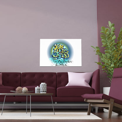 LUFC “Sergeant Wilko Leeds United”  Silk Poster