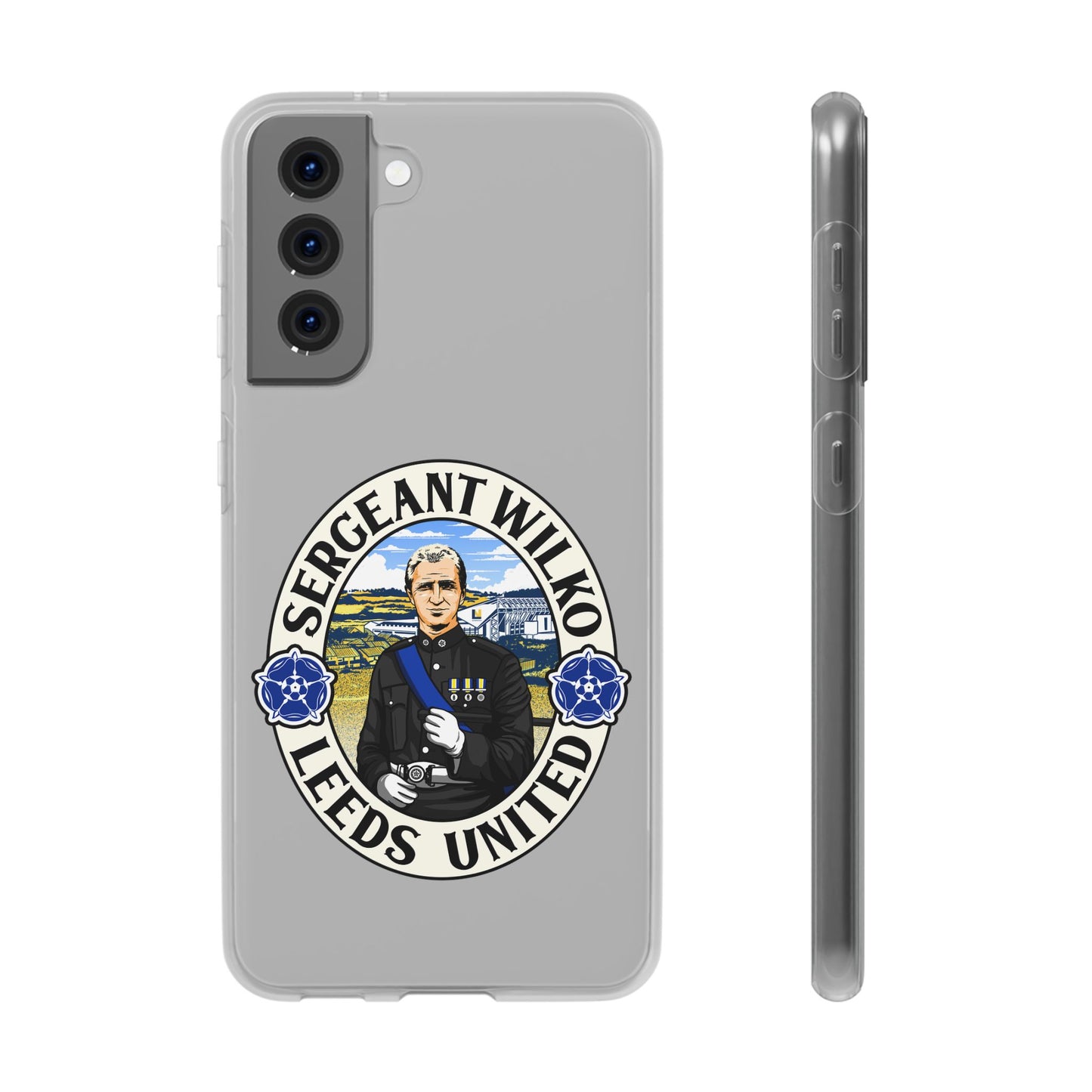 Leeds United 'SERGEANT WILKO'  Retro Football: Flexi Case