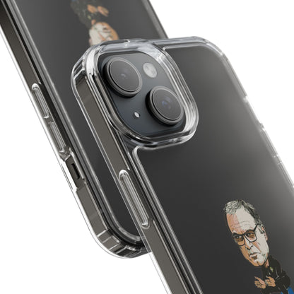 Clear Phone Case - Cartoon Bielsa the Godfather