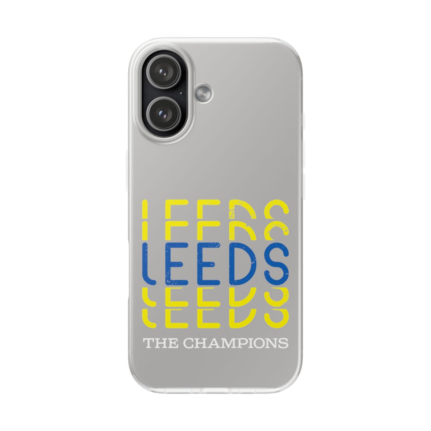 LUFC 'LEEDS The Champions' Flexi  Case