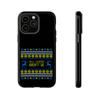 LUFC 'All Leeds Aren't We' Phone  Case: Christmas Edition