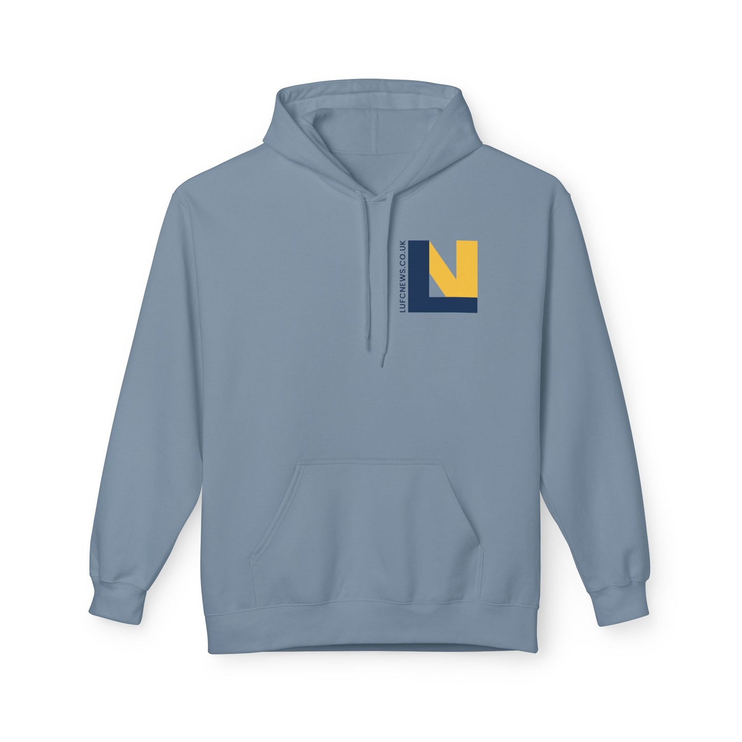 LUFC Softstyle Fleece Hoodie  Midweight Unisex