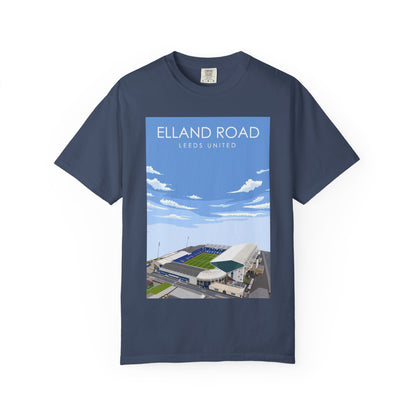 LUFC News Graphic Tee | Garment-Dyed Unisex T-Shirt